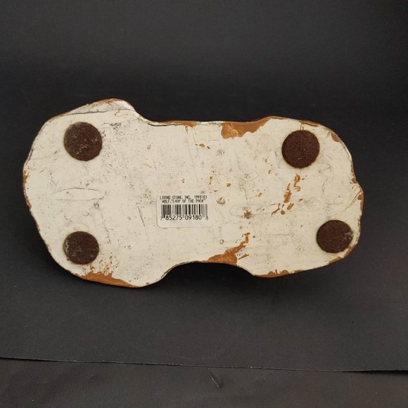 Vintage Living Stone Wolf Figurine "Lady of the Pack" 1993 Howling 7" X 4" - Picture 7 of 9